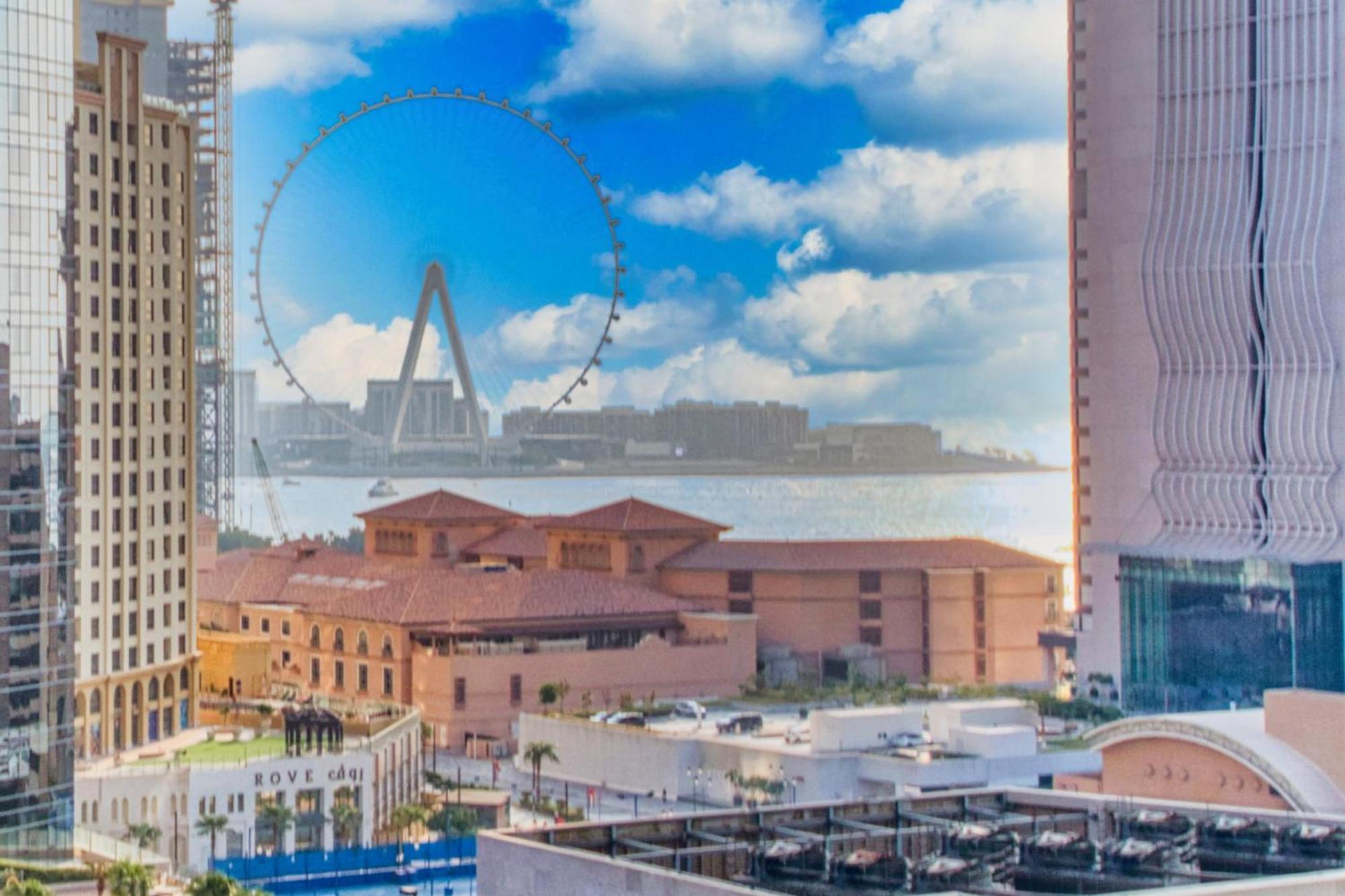 Jbr Beach & Marina Walk I Ain Dubai View I 1 Bdr Luaran gambar