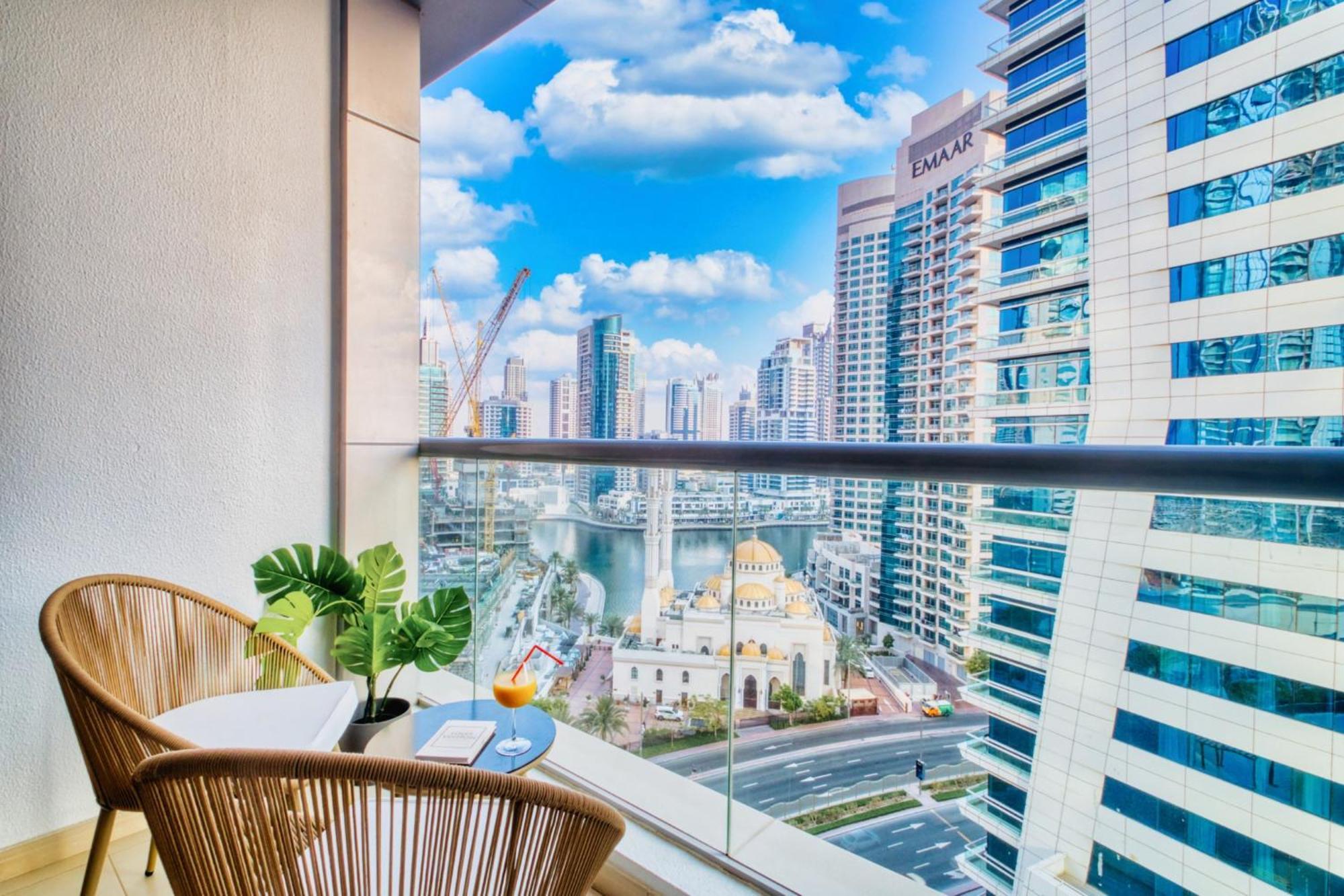 Jbr Beach & Marina Walk I Ain Dubai View I 1 Bdr Luaran gambar