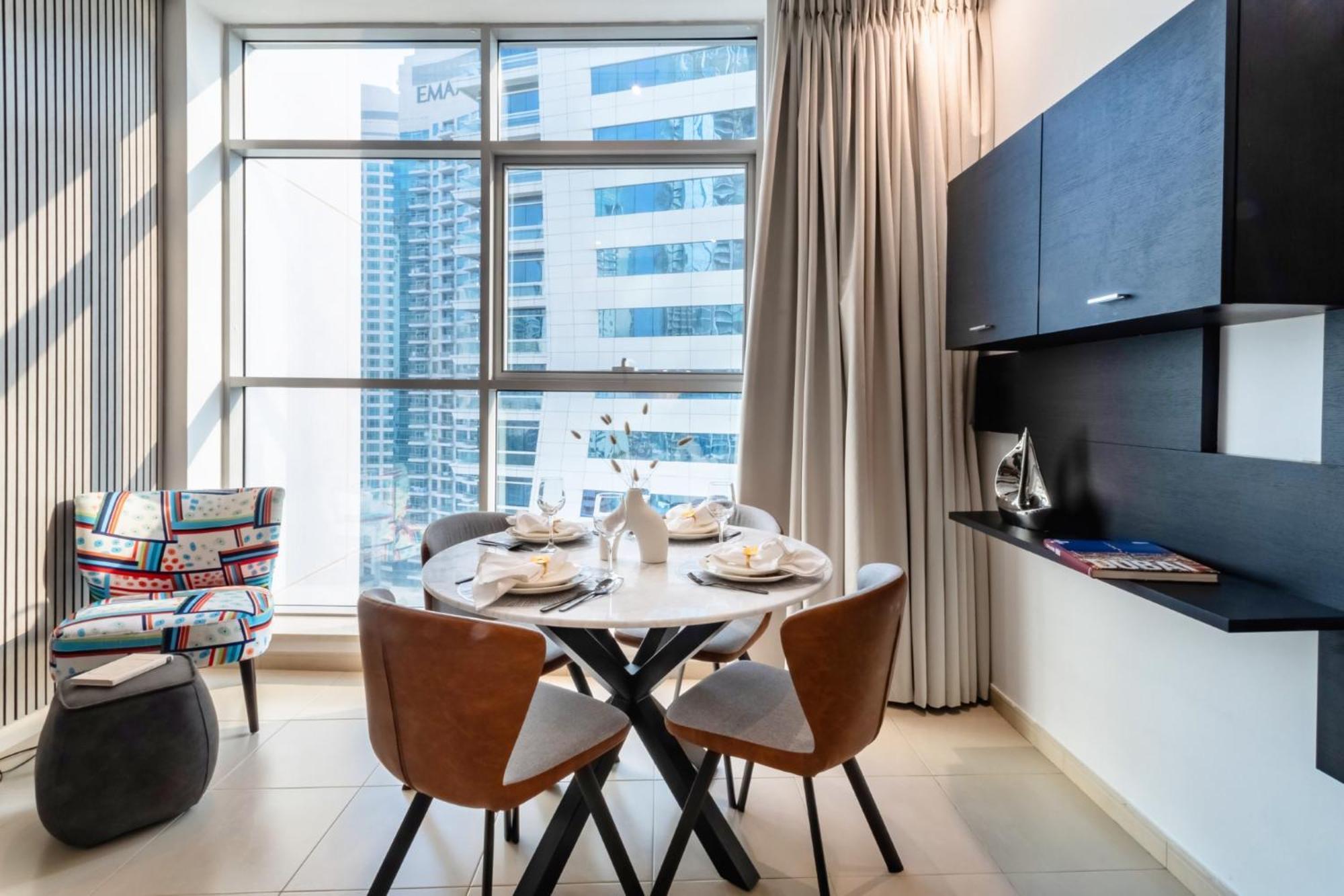 Jbr Beach & Marina Walk I Ain Dubai View I 1 Bdr Luaran gambar
