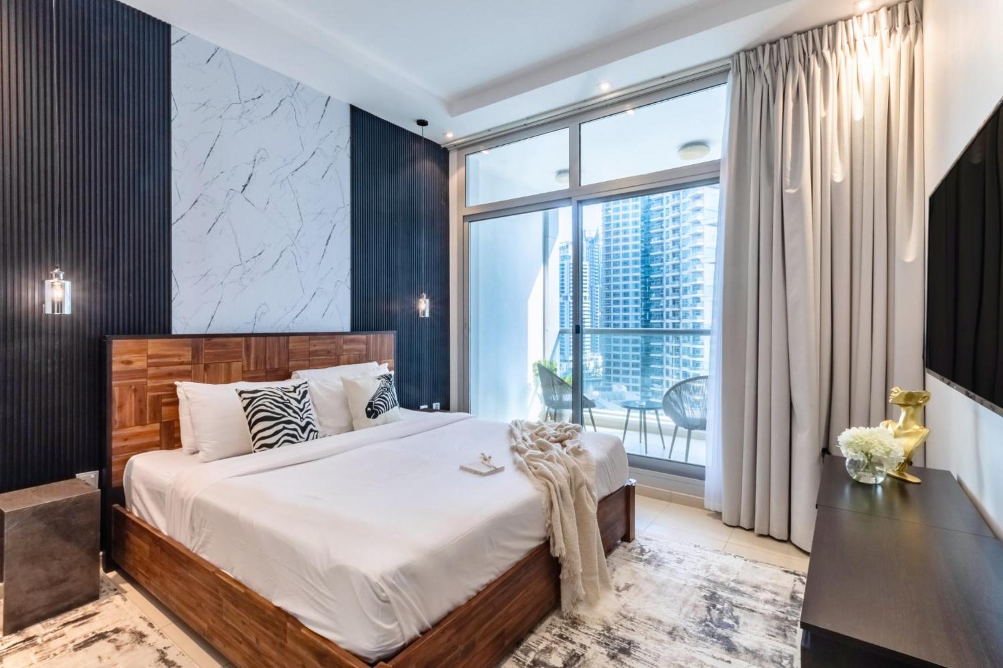 Jbr Beach & Marina Walk I Ain Dubai View I 1 Bdr Luaran gambar