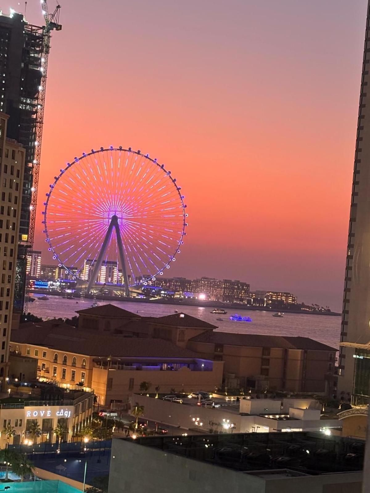 Jbr Beach & Marina Walk I Ain Dubai View I 1 Bdr Luaran gambar